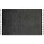 Ковер из полиэстера Black and white continent варинант исполнения - 1 | Loft Concept в Челябинске