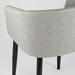 Мягкое кресло на металлических ножках Shaggy Grey варинант исполнения - 7 | Loft Concept в Челябинске