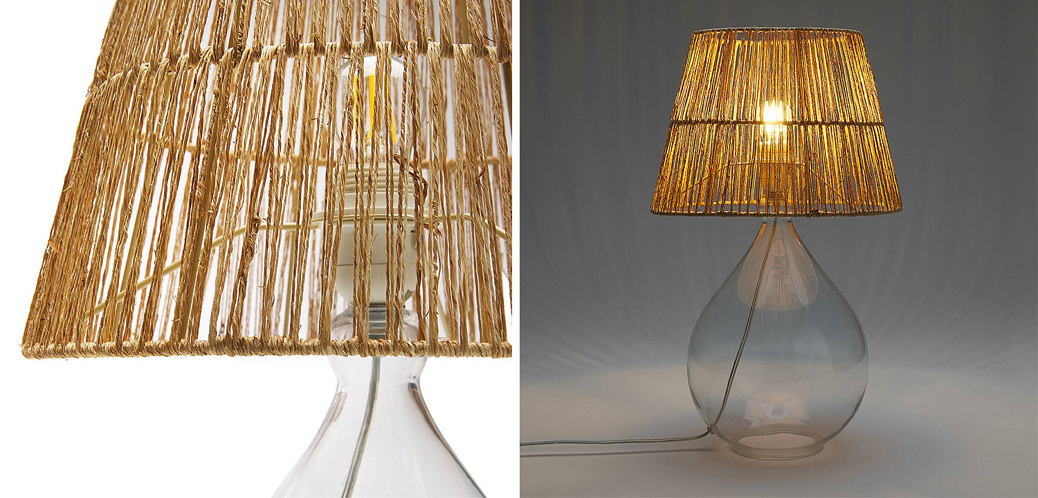 Настольная лампа Ronni Glass Table lamp Настольная лампа Ronni Glass Table lamp - Loft-Concept в Челябинске