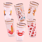 Стакан Seletti Hands with snakes варинант исполнения - 2 | Loft Concept в Челябинске