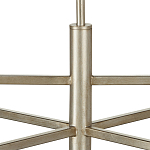 Люстра с 6-ю белыми матовыми плафонами из стекла в форме цилиндра Longitude варинант исполнения - 2 | Loft Concept в Челябинске