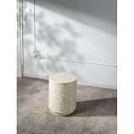 Приставной столик с рисунком из раковин устриц Bone Inlay варинант исполнения - 9 | Loft Concept в Челябинске