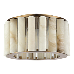 Потолочный светильник из стекла и премиального алебастра Ravishment варинант исполнения - 2 | Loft Concept в Челябинске