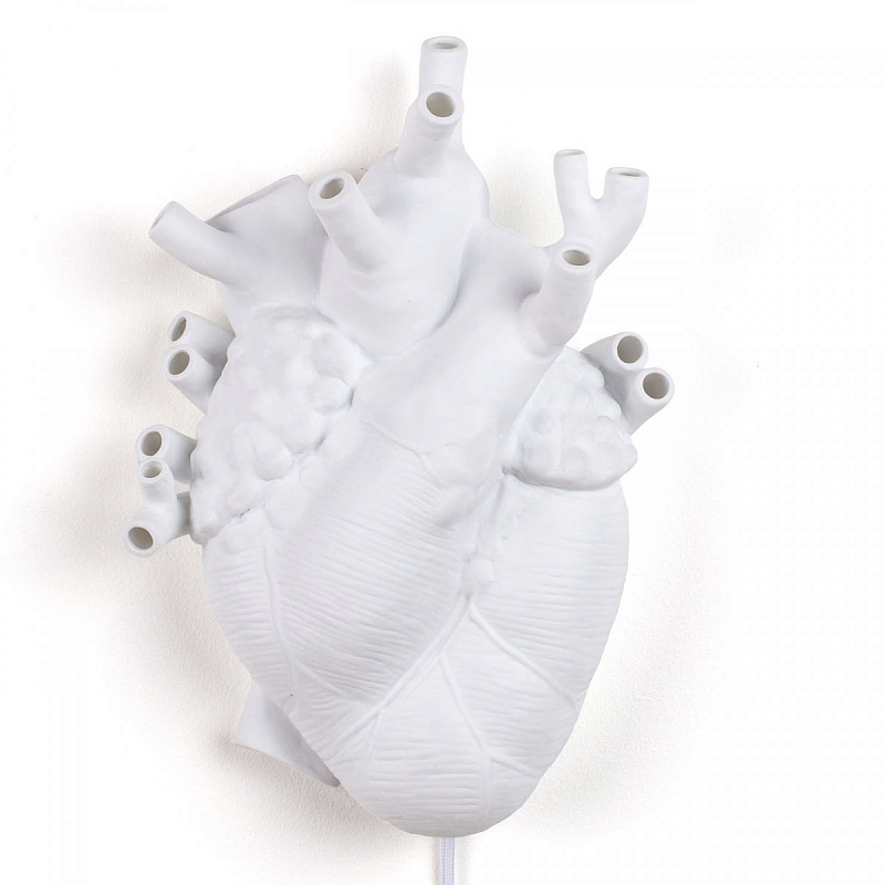 Бра Seletti Heart Lamp Белый Бра Seletti Heart Lamp Белый в Челябинске | Loft Concept