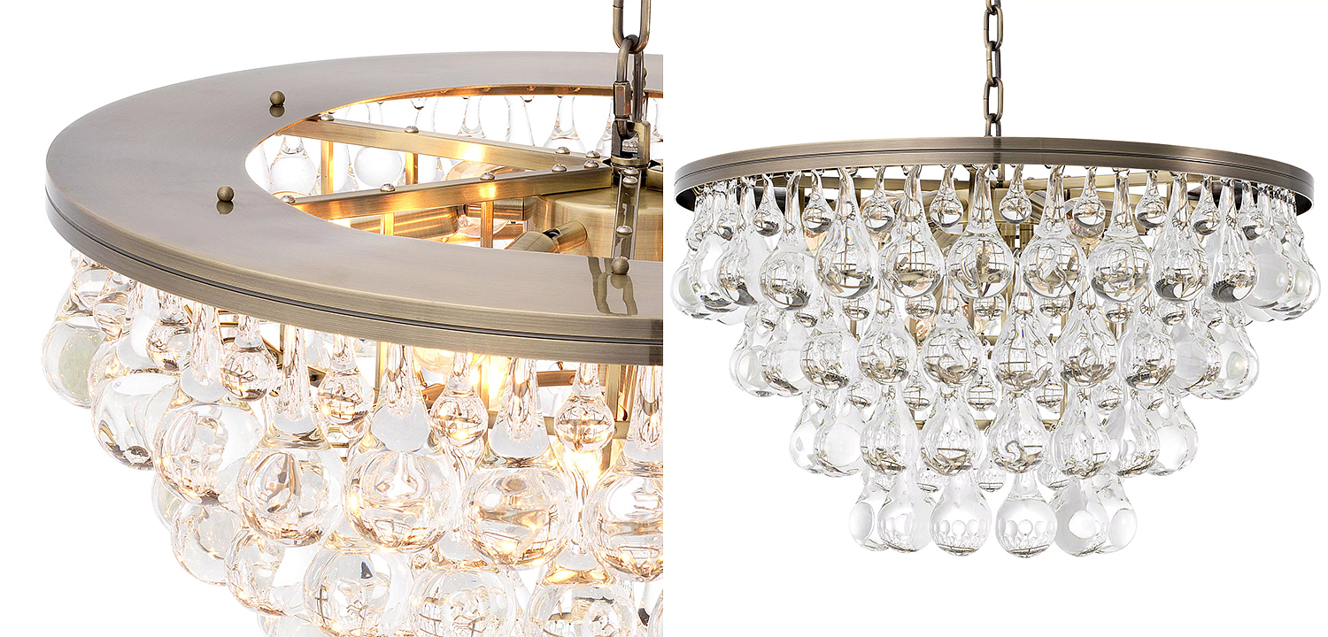 Люстра Eichholtz Chandelier Bolzano Brass Люстра Eichholtz Chandelier Bolzano Brass - Loft-Concept в Челябинске