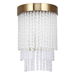 Бра с прозрачными стеклянными трубочками и металлическим основанием Nembus варинант исполнения - 1 | Loft Concept в Челябинске