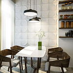 Гипсовая 3D панель с принтографией PM-20 варинант исполнения - 3 | Loft Concept в Челябинске