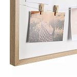 Рамка для фото с подсветкой c 6-ю деревянными прищепками в комплекте Photo Backlight варинант исполнения - 3 | Loft Concept в Челябинске