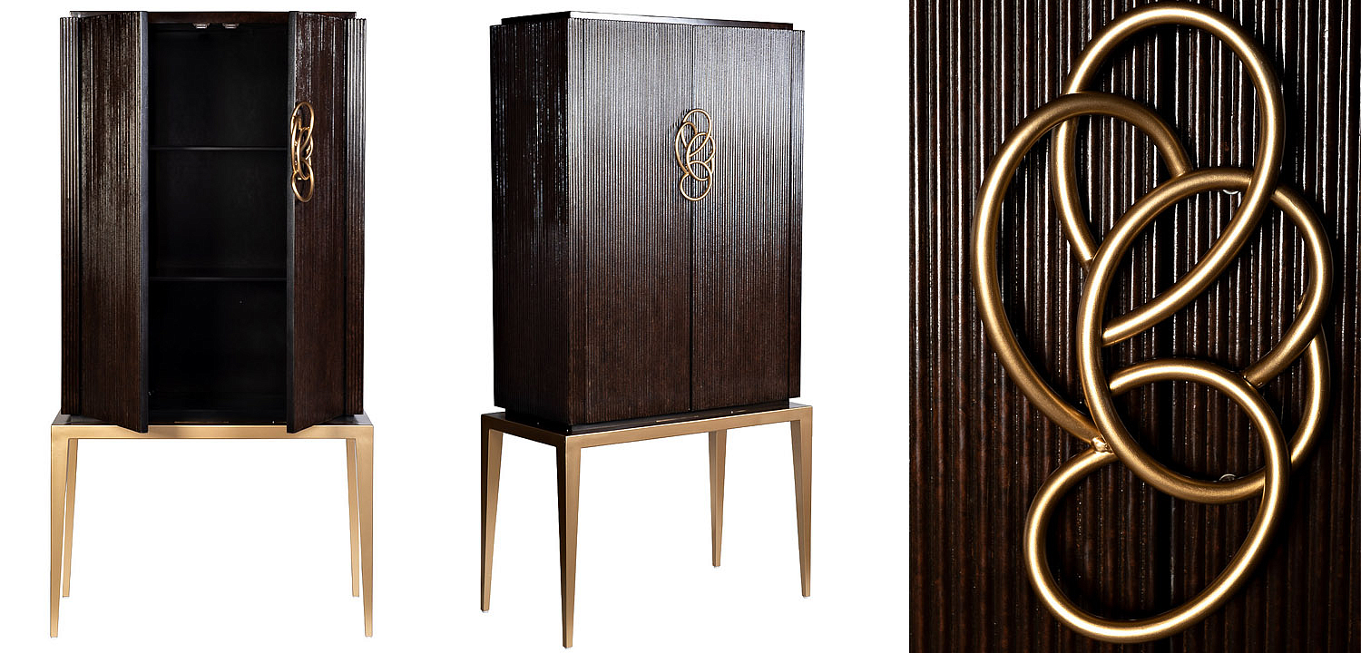 Шкаф с полками Otavio Cupboard Шкаф с полками Otavio Cupboard - Loft-Concept в Челябинске