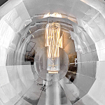 Бра округлой формы с многогранным стеклянным плафоном Hinkley варинант исполнения - 5 | Loft Concept в Челябинске