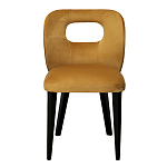 Стул велюровый горчичный Verified варинант исполнения - 2 | Loft Concept в Челябинске