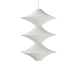 Подвесной вязаный белый светильник «Звезда Востока 03» варинант исполнения - 1 | Loft Concept в Челябинске