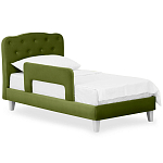 Кровать с мягким изголовьем Luna Palmer Bed варинант исполнения - 2 | Loft Concept в Челябинске