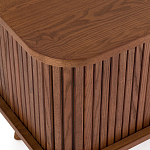 ТВ-тумба с двумя раздвижными дверцами Toinette Brown TV Stand варинант исполнения - 4 | Loft Concept в Челябинске