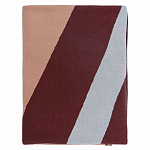 Плед из хлопка с геометрическим рисунком Elan Stripe Addison варинант исполнения - 5 | Loft Concept в Челябинске