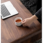 Кофейный стол из массива дерева с выдвижными ящиками Coffee Walnut Table варинант исполнения - 4 | Loft Concept в Челябинске