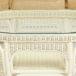 Комплект уличной мебели из ротанга Clara белый варинант исполнения - 13 | Loft Concept в Челябинске