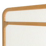 Ширма из массива дуба и ткани Arcuri Screen варинант исполнения - 3 | Loft Concept в Челябинске