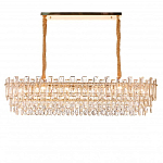 Люстра овальная с хрустальными подвесками Gorgeous Crystal Light варинант исполнения - 2 | Loft Concept в Челябинске