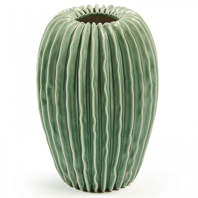 Ваза Rounded Cactus Зеленый Ваза Rounded Cactus Зеленый в Челябинске | Loft Concept