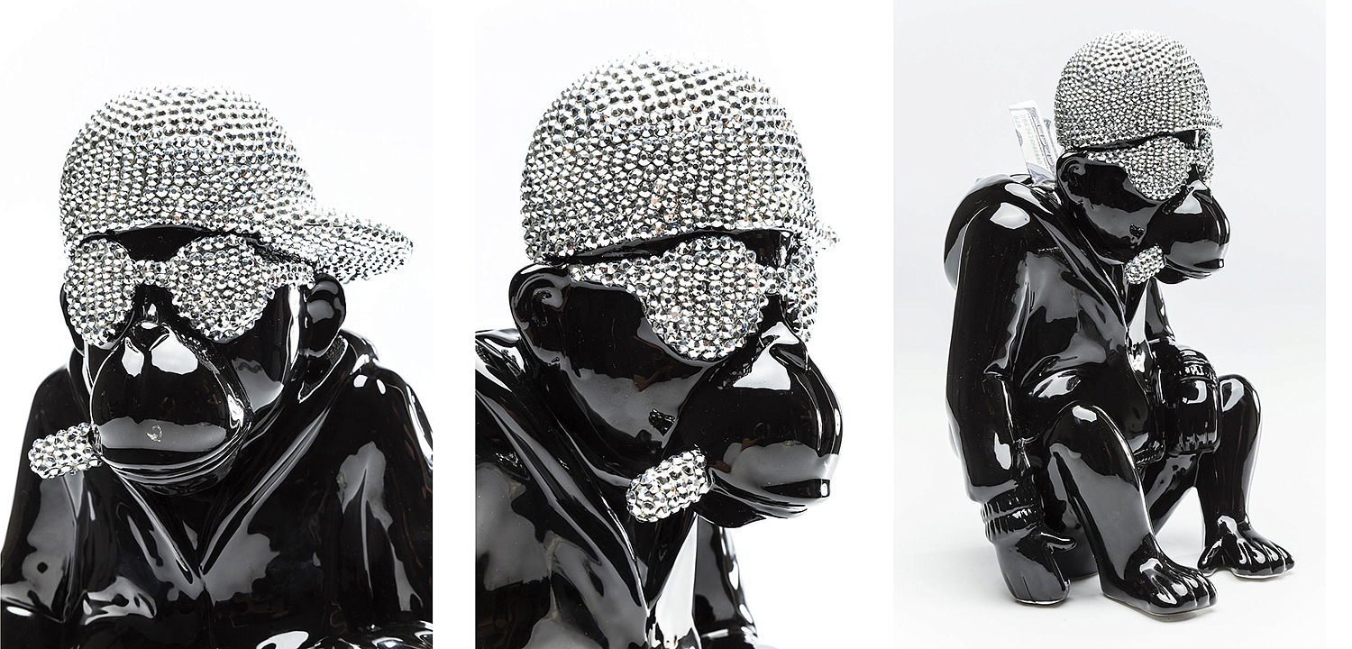 Копилка Monkey with rhinestones - Loft-Concept в Челябинске