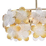 Люстра овальная с цветочными мотивами Light Floral Glow варинант исполнения - 5 | Loft Concept в Челябинске