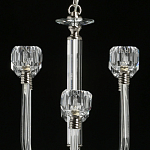 Люстра с 8-ю лампами и гранеными стеклянными плафонами Prism Gala варинант исполнения - 9 | Loft Concept в Челябинске