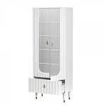 Витрина белая двухдверная с ящиком Expanses of Beauty варинант исполнения - 2 | Loft Concept в Челябинске