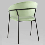 Стул в велюре фисташкового цвета Horizon варинант исполнения - 5 | Loft Concept в Челябинске