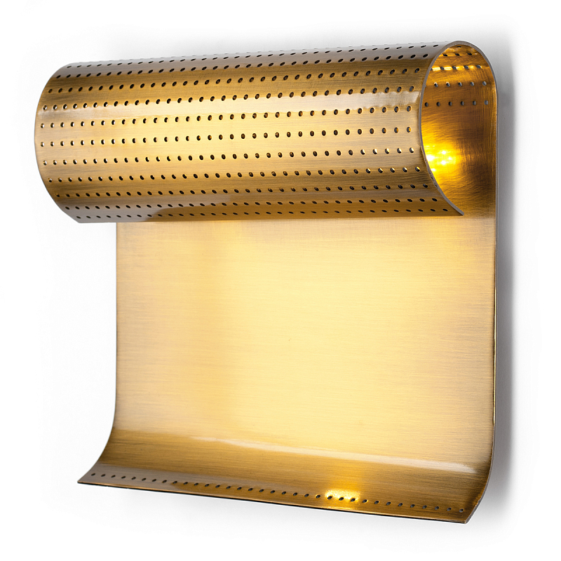 Бра PRECISION SMALL SCONCE Латунь Черный Хром Бра PRECISION SMALL SCONCE Латунь Черный Хром в Челябинске | Loft Concept