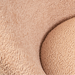 Кресло розовое с обивка из искусственного каракуля Iconic Creation варинант исполнения - 3 | Loft Concept в Челябинске