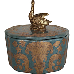 Фарфоровая шкатулка Swan Lake варинант исполнения - 2 | Loft Concept в Челябинске