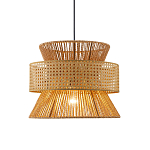 Подвесной светильник с абажуром из натуральных материалов Light Inside the Cell варинант исполнения - 1 | Loft Concept в Челябинске