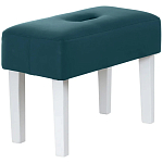 Мягкий пуф на белых ножках Winton Pouf варинант исполнения - 7 | Loft Concept в Челябинске