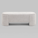 Банкетка Taks букле светло-серый варинант исполнения - 4 | Loft Concept в Челябинске