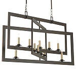 Люстра из пересекающихся прямоугольных элементов Intersecting Rectangles варинант исполнения - 3 | Loft Concept в Челябинске