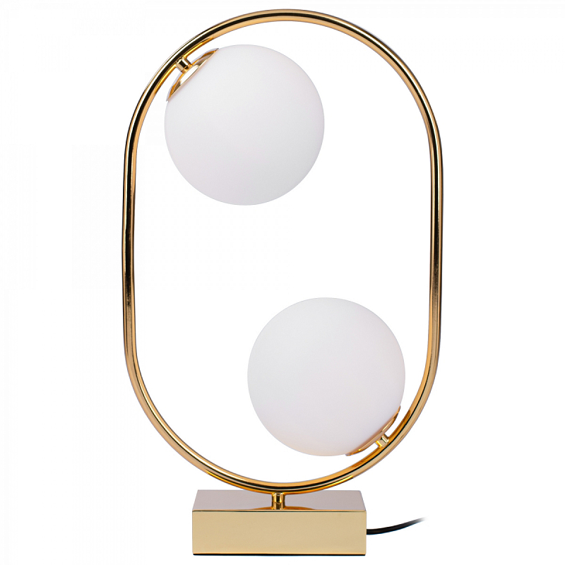 Настольная лампа CORDA Balance brass Белый Латунь Настольная лампа CORDA Balance brass Белый Латунь в Челябинске | Loft Concept