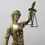 Статуэтка бронзовая Фемида Bronze Goddess варинант исполнения - 1 | Loft Concept в Челябинске