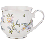 Кружка из фарфора с цветочным принтом 480 мл Tea Flower Set варинант исполнения - 1 | Loft Concept в Челябинске