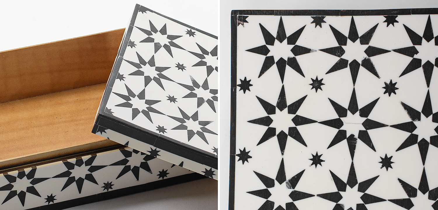 Шкатулка Stars Bone Inlay Шкатулка Stars Bone Inlay - Loft-Concept в Челябинске
