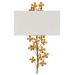 Бра с прямоугольным абажуром и каркасом в виде лепестков клевера Hanging Clover варинант исполнения - 3 | Loft Concept в Челябинске