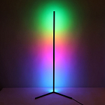 Торшер черного цвета на угловом основании Arteriors варинант исполнения - 2 | Loft Concept в Челябинске