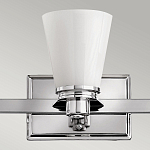Бра для ванных комнат с белыми стеклянными конусными плафонами Hinkley варинант исполнения - 2 | Loft Concept в Челябинске