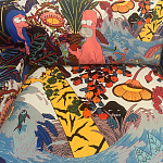 Мебельная ткань Велюр Simpsons in Paradise Т4-88 варинант исполнения - 1 | Loft Concept в Челябинске