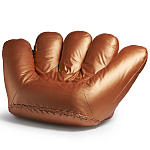 Дизайнерское кожаное кресло в форме руки Poltronova Joe Gold  Armchair варинант исполнения - 3 | Loft Concept в Челябинске