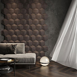 Гипсовая 3D панель с принтографией PM-30 варинант исполнения - 5 | Loft Concept в Челябинске