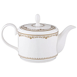 Чайный сервиз из фарфора с изображением лошадей на 6 персон 14 предметов Porcelain Horse Set варинант исполнения - 1 | Loft Concept в Челябинске