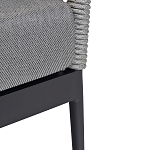 Кресло уличное темно-серое Street Bliss варинант исполнения - 5 | Loft Concept в Челябинске