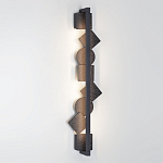 Бра вертикальное с черными кругами и квадратами Gravyura варинант исполнения - 5 | Loft Concept в Челябинске