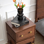 Тумбочка прикроватная с ящиком и дверцей Робот Robot Desk варинант исполнения - 5 | Loft Concept в Челябинске